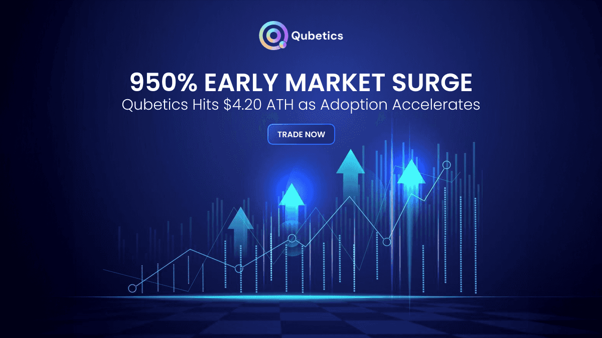 Qubetics Hits $4.20 ATH While VeChain and SUI Push Gains Among Top Coins to Join Today