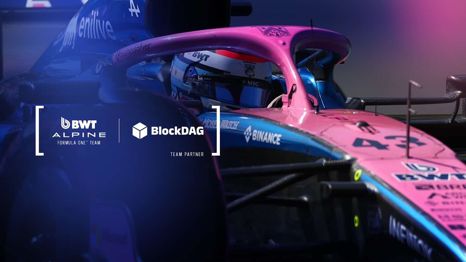 BlockDAG’s BWT Alpine F1® Team Deal Sets New Standard in the Presale Game as BlockchainFX & Ozak AI Trail Behind