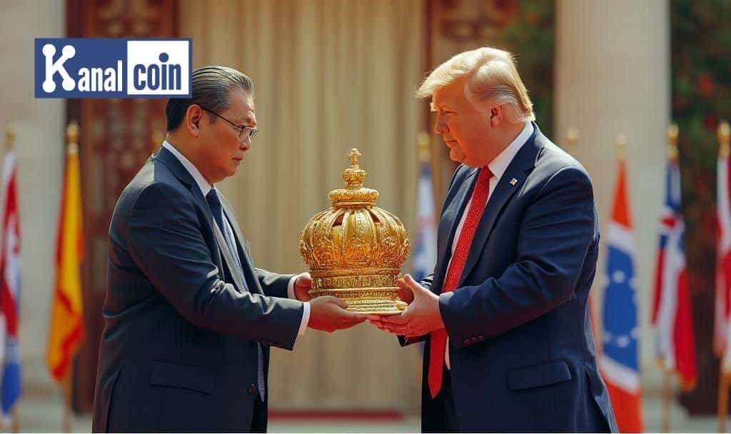 Trump Honored with Gold Crown in South Korea Amid Diplomatic Talks