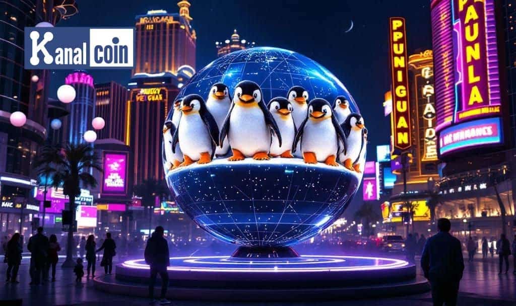 Pudgy Penguins Secure Las Vegas Sphere Ad Slot