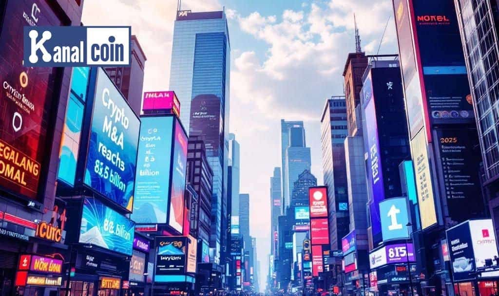 Crypto M&A Reaches $8.6 Billion in 2025 Due to Policy