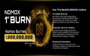 Historic Event Alert: Nomoex Token Burn!