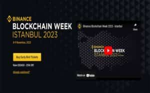 Event: Binance Blockchain Week Istanbul 2023