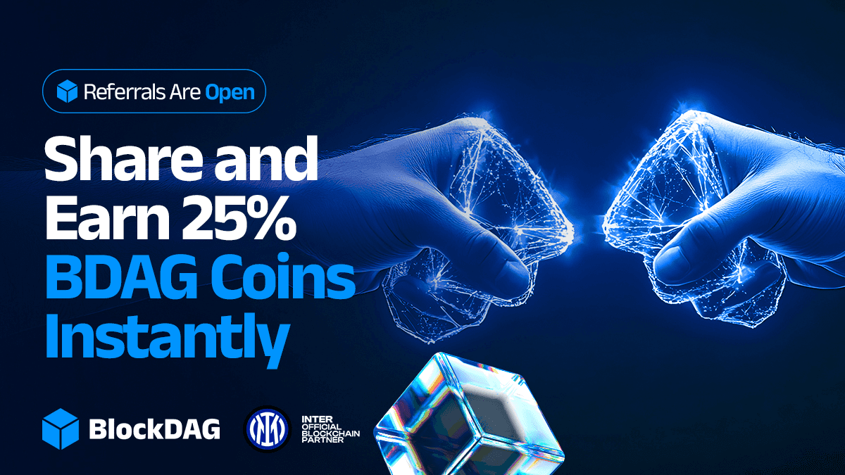 SHIB Breakout Signals, NEAR Builds Momentum, & BlockDAG Referral Program Leads