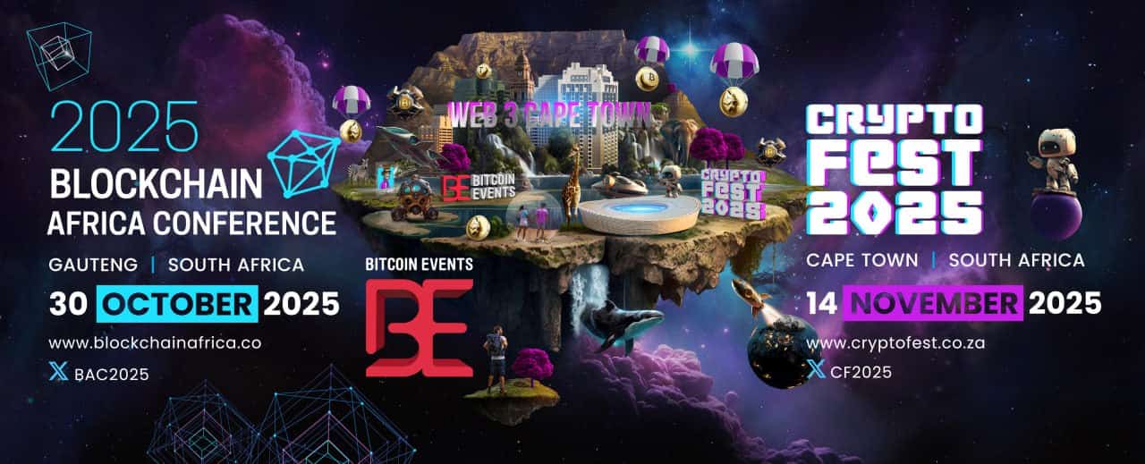 Bitcoin Events Announces Two Premier Crypto Events in South Africa: Blockchain Africa Conference 2025 and Crypto Fest 2025