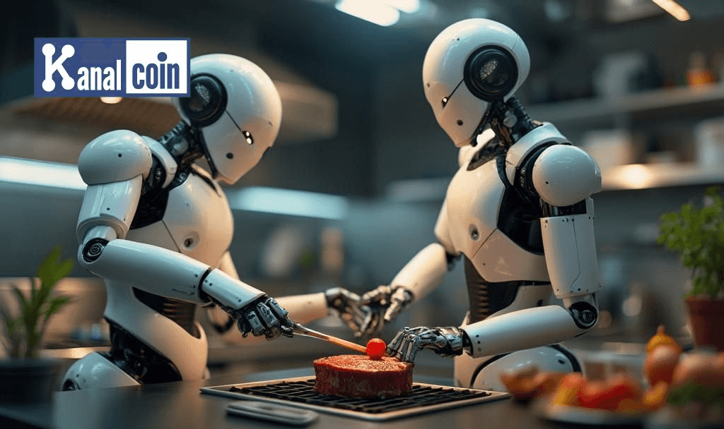 Chinese Robot Cooks Steak Remotely Using VR Technology