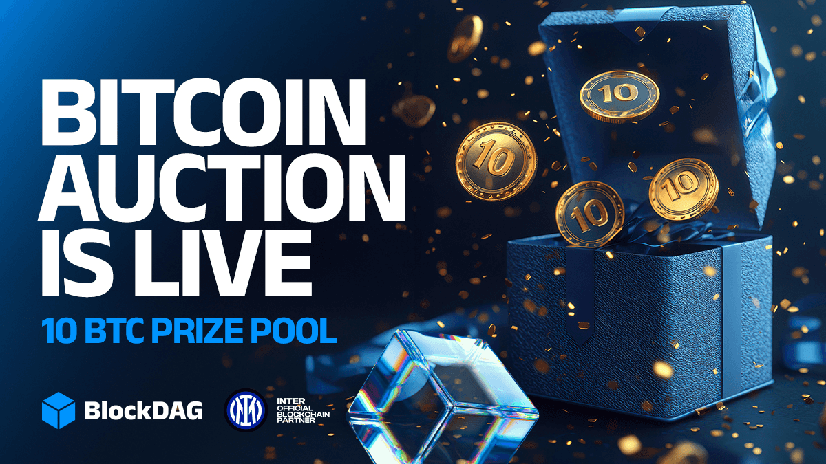 BlockDAG 10 BTC Auction And Hits $360M as Pi and ENA Surge