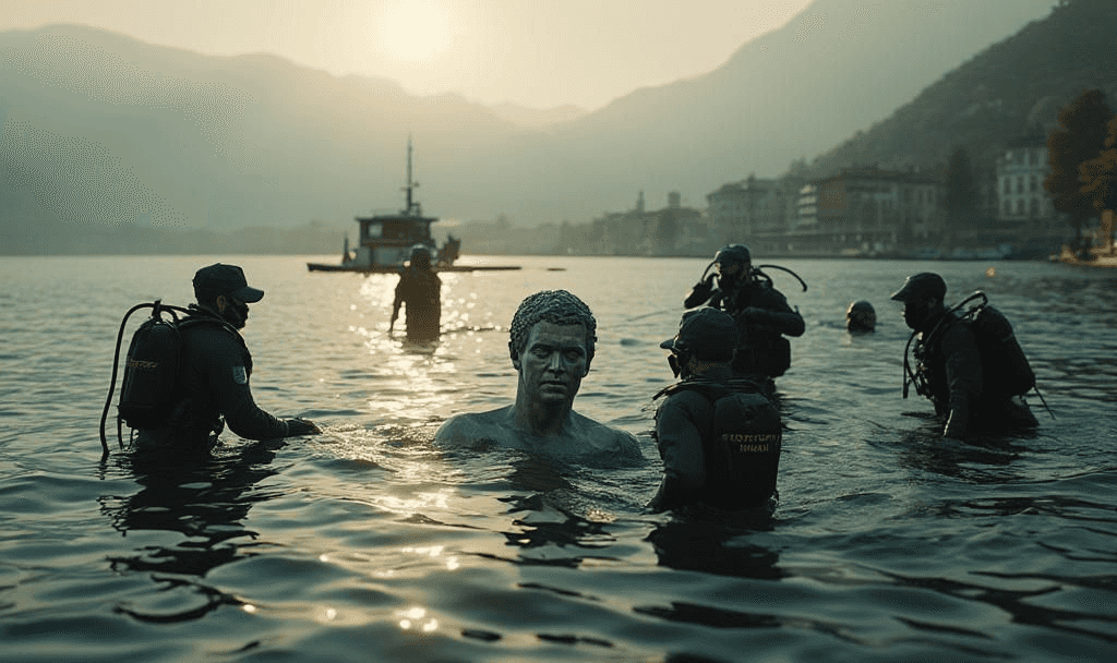 Lugano Recovers Stolen Satoshi Nakamoto Statue from Lake