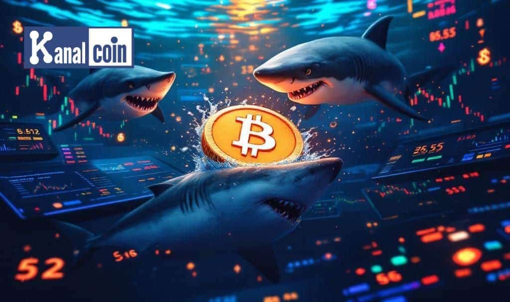 Bitcoin Sharks Accumulate Amid 30% Price Decline