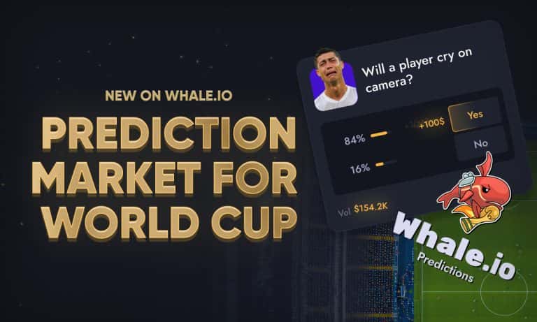 World Cup 2026 Prediction Markets Now Live on Whale.io with $90K in Prizes