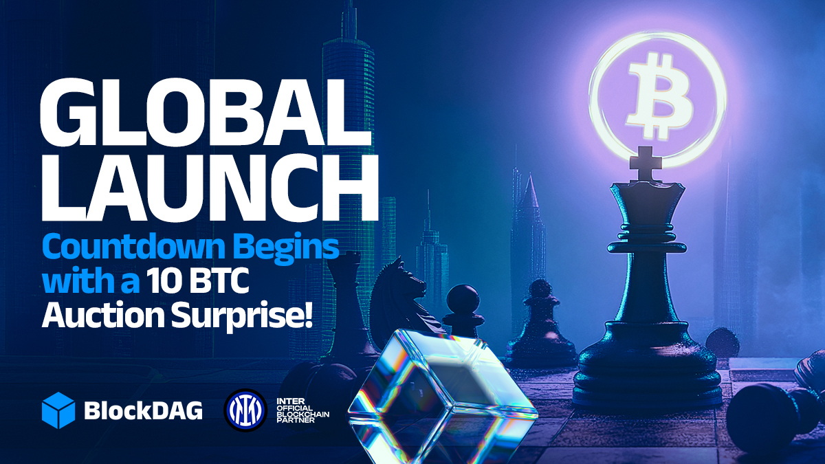 Sui and Chainlink Build Momentum as BlockDAG’s 10 BTC Auction Dominates