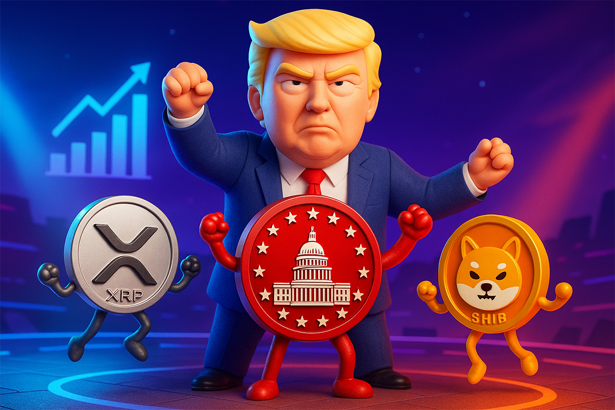 Trump Launches $205M Stablecoin | Best Altcoins to Buy Next: XRP, SHIB & MAGACOIN FINANCE