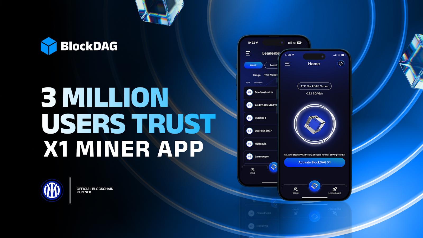 BlockDAG’s 3 Million X1 Miners Outshine PEPE Price Prediction and Cardano Outlook as Top Bullish Crypto
